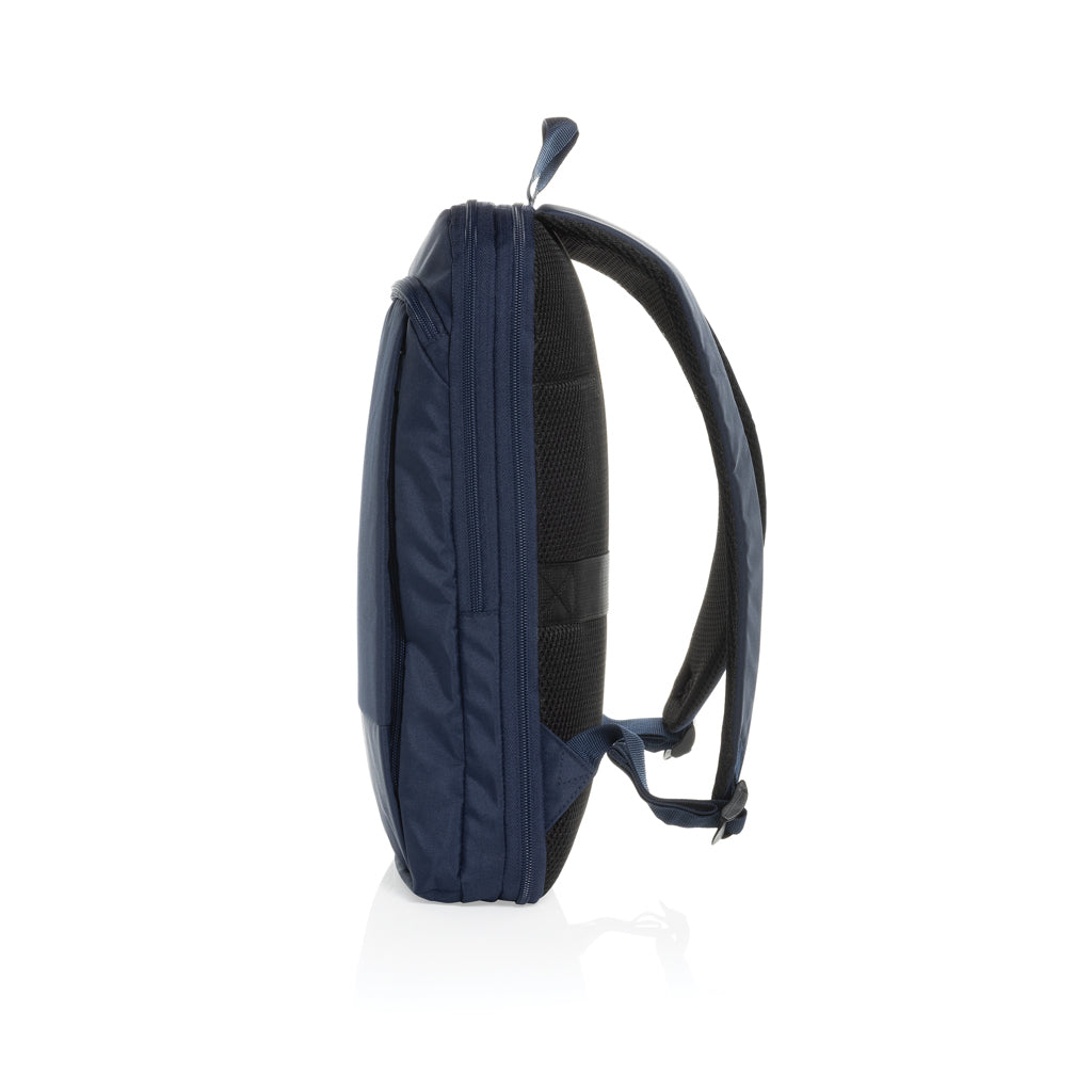 Flexpack Aware™ Expandable Slim RPET 15,6" Laptop-Rucksack – navy blau
