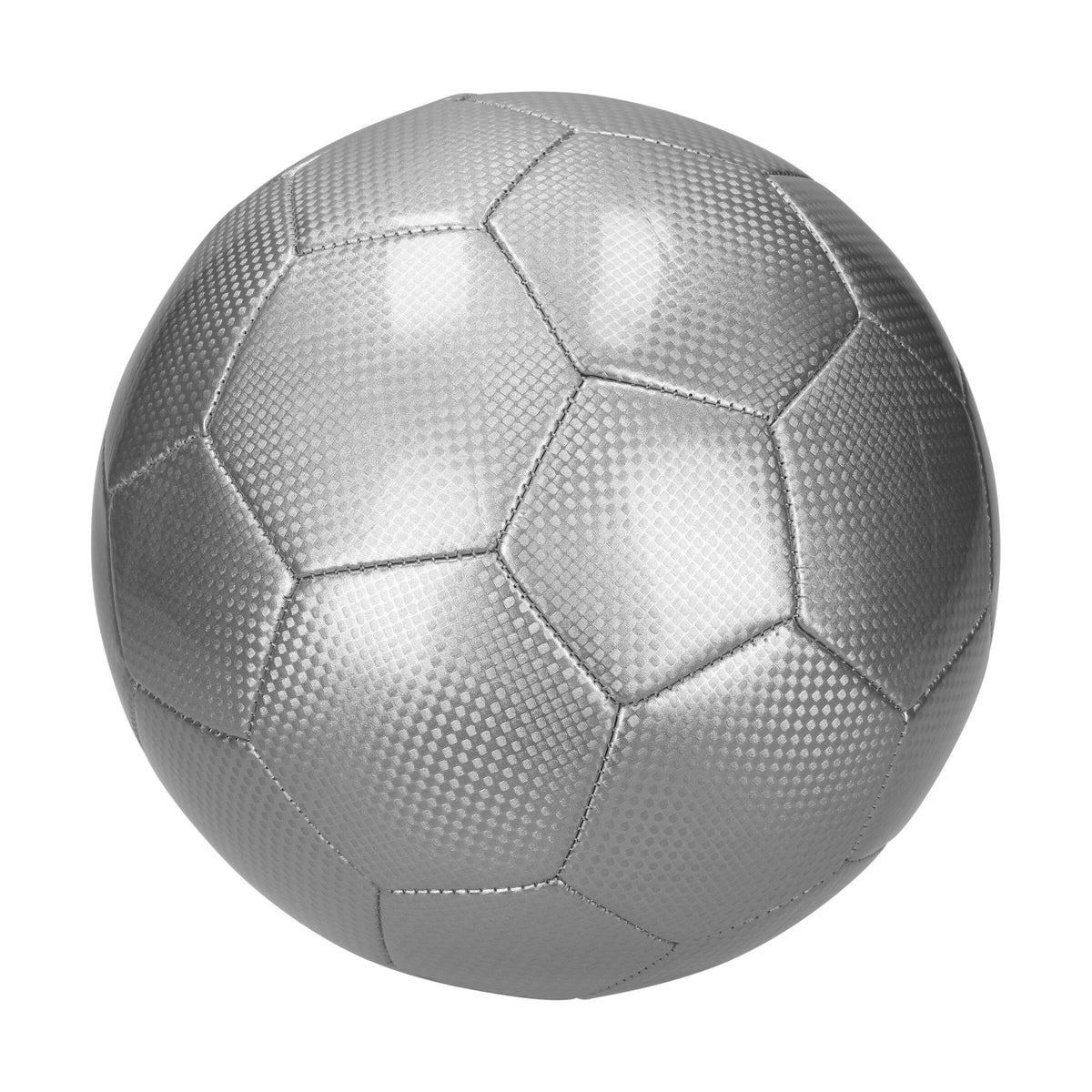 Fußball „Carbon“, groß – Silber