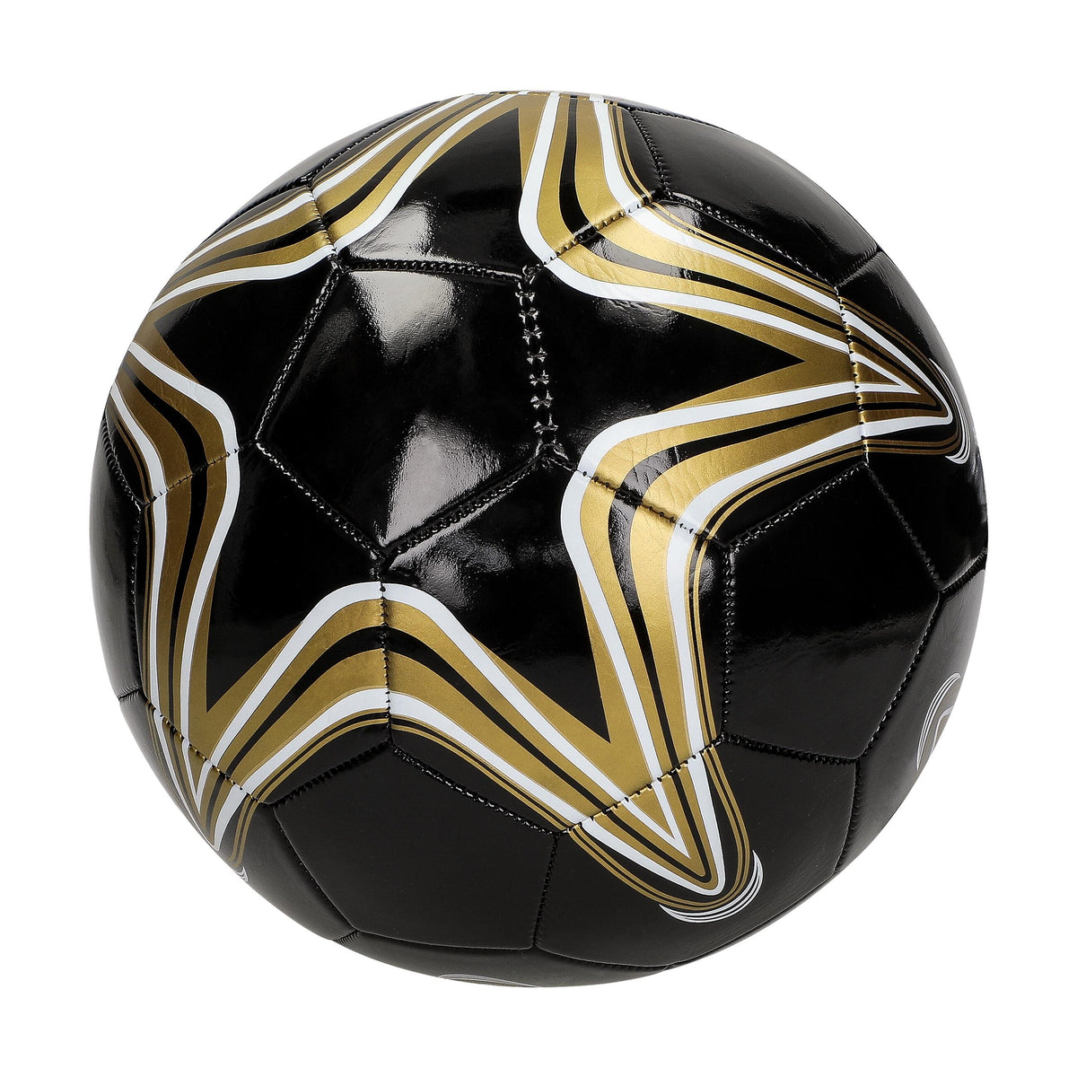 Fußball „Goal“ – Schwarz / Gold