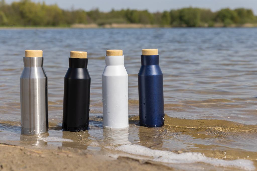 Gaia Vakuumflasche aus RCS recyceltem Stainless-Steel