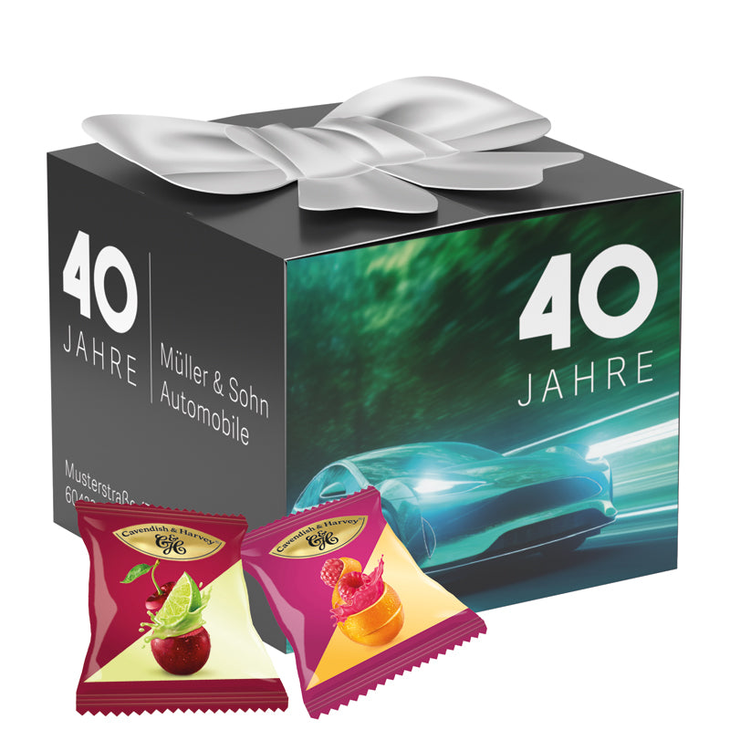 Geschenkbox Midi Schleife