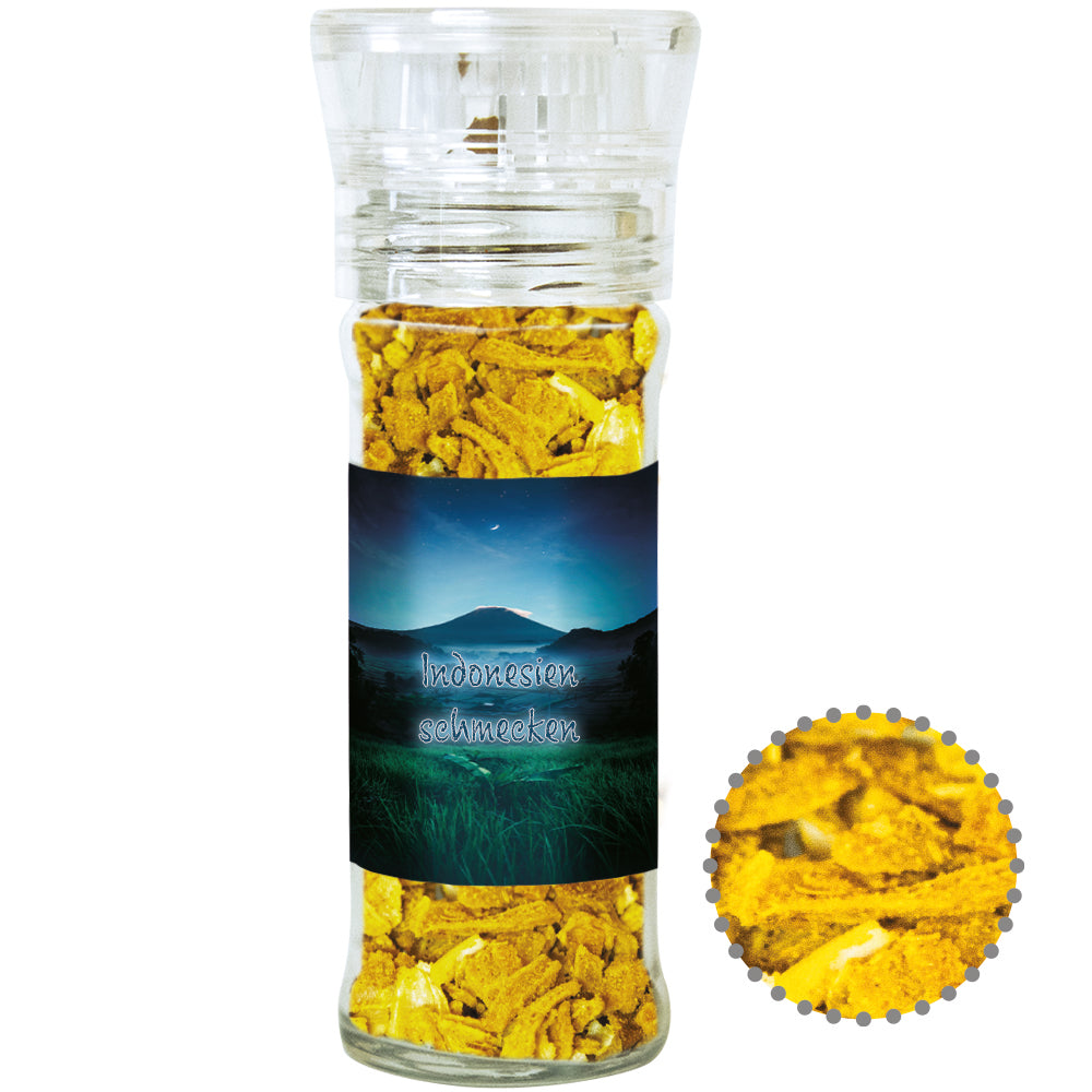 Gewürzmischungen in der Gewürzmühle aus Glas – Gewürzmischung Nasi Goreng, ca. 35 g