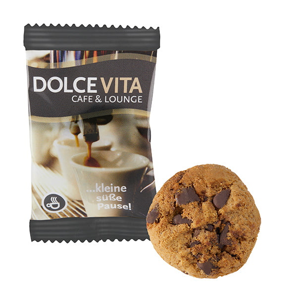 Chocolate Mountain Cookie Mini im bedruckten Werbetütchen