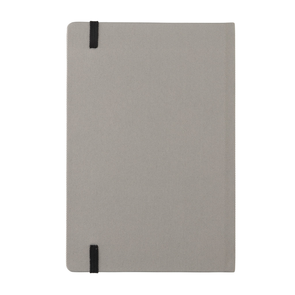 GRS-zertifiziertes rPET-A5-Notizbuch – grau