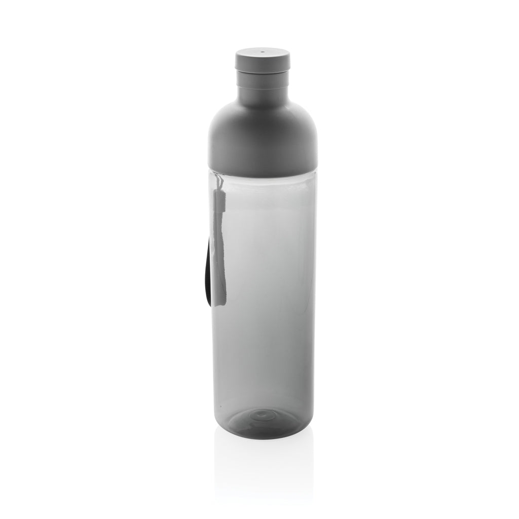 Impact auslaufsichere Wasserflasche aus RCS recyc. PET 600ml – schwarz