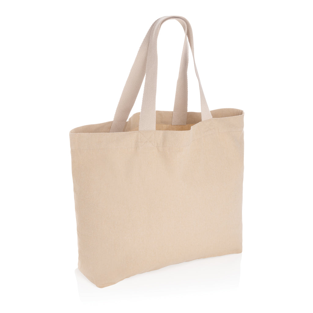 Impact Aware™ 240g/m² große Tasche aus rCanvas, ungefärbt – braun
