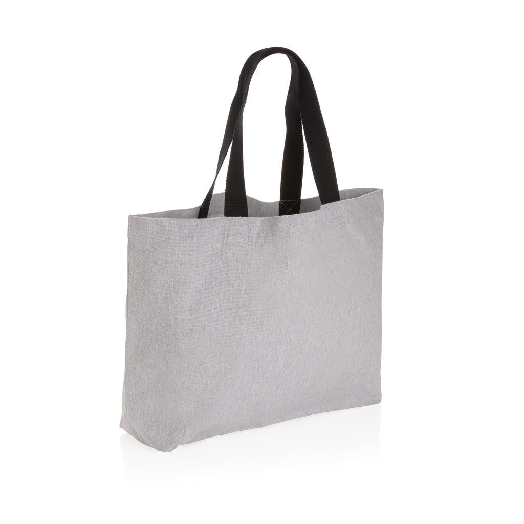 Impact Aware™ 240g/m² große Tasche aus rCanvas, ungefärbt – grau
