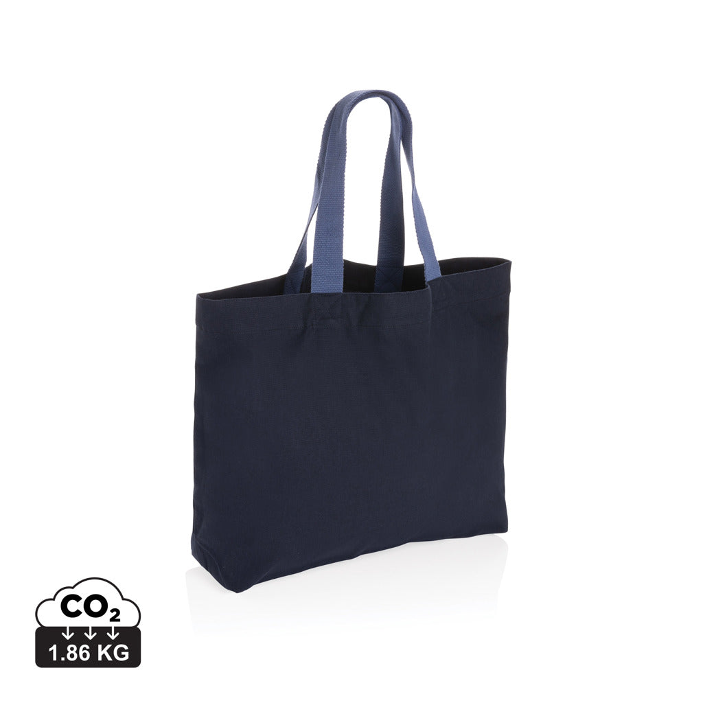 Impact Aware™ 240g/m² große Tasche aus rCanvas, ungefärbt – navy blau