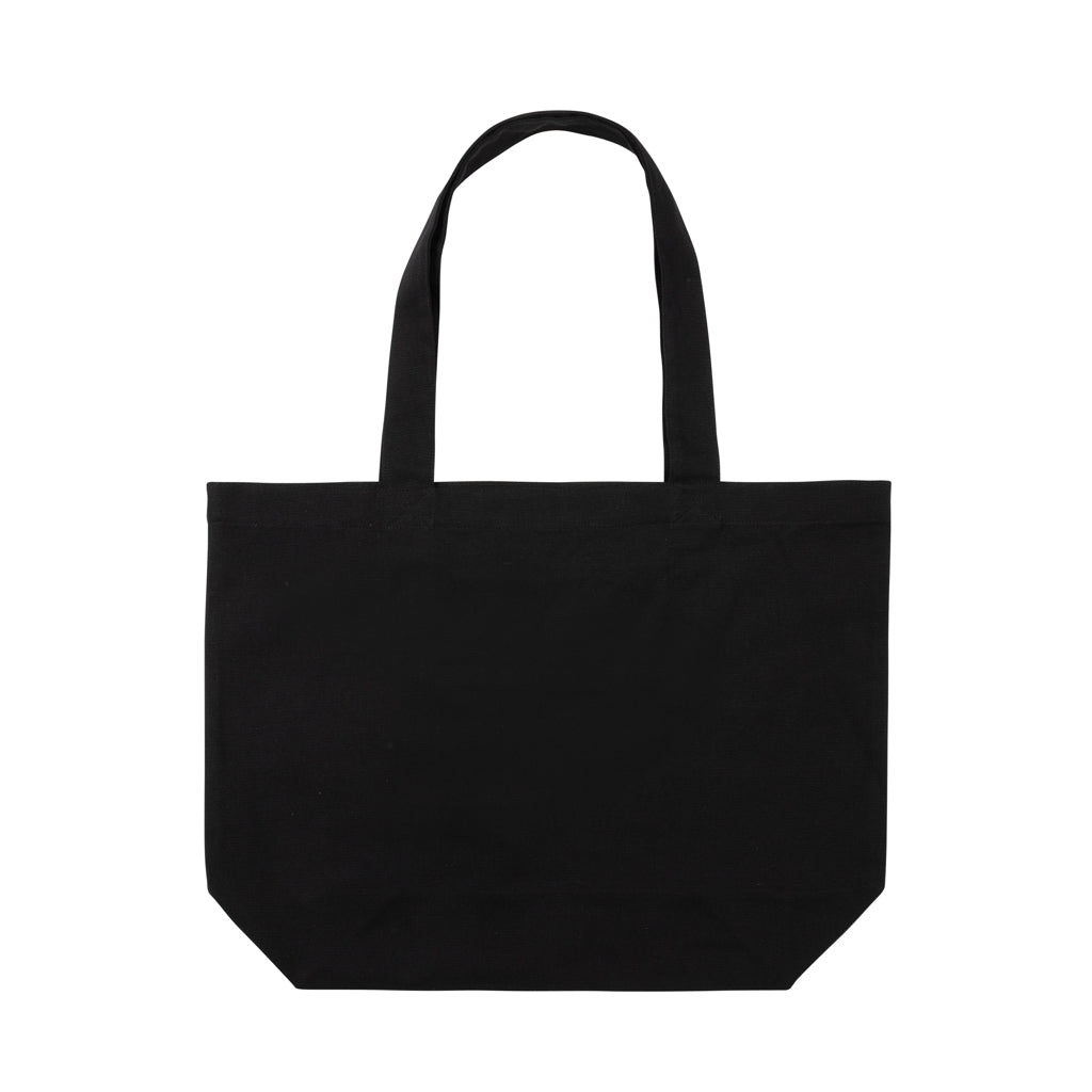 Impact Aware™ 240g/m² rcCanvas Shopper + Tasche, ungefärbt – schwarz