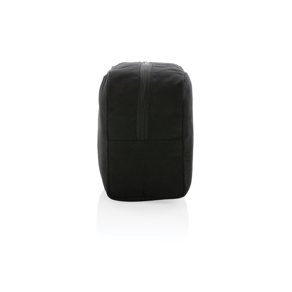 Impact Aware™ 285g/m² Kosmetiktasche aus ungefärbtem Canvas – schwarz
