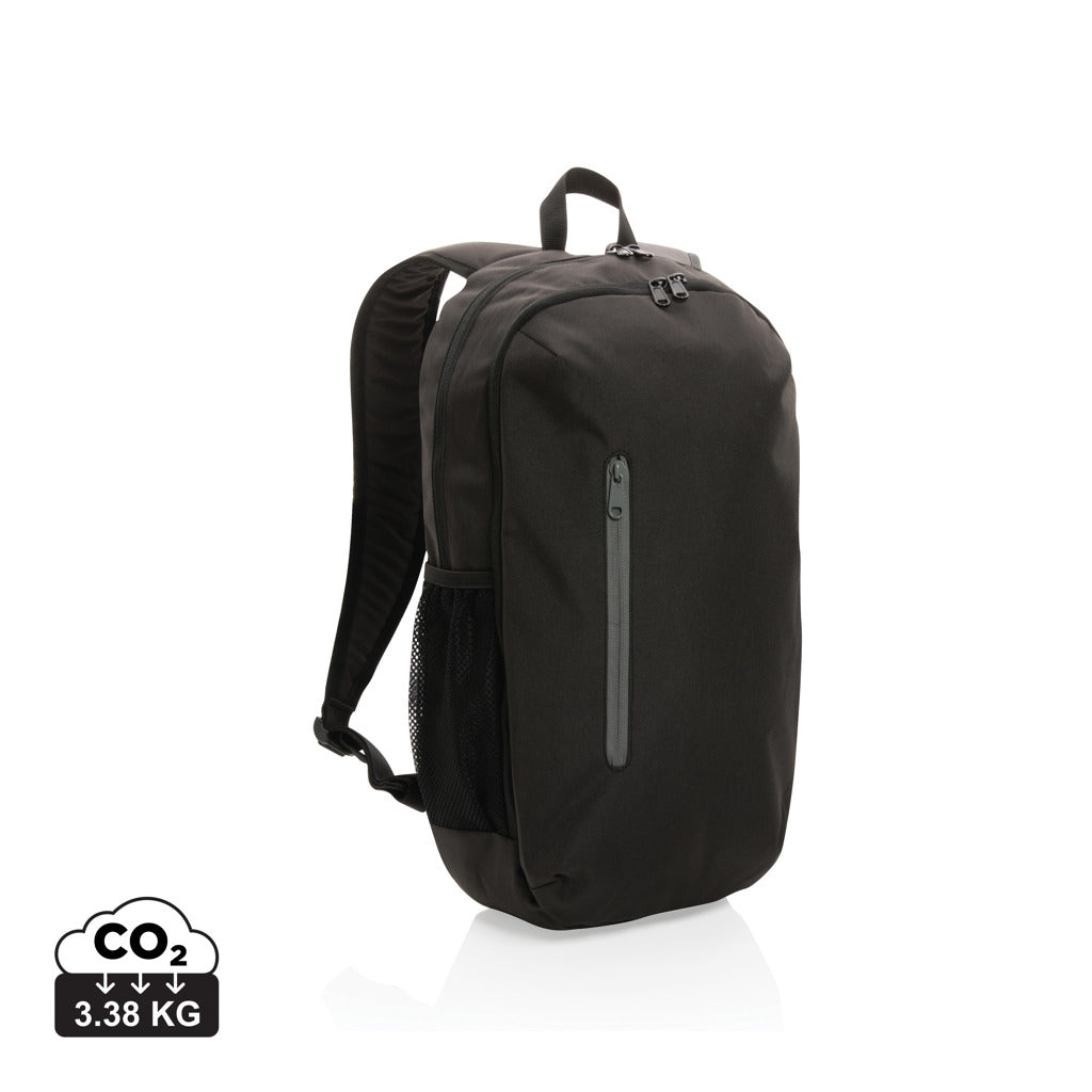 Impact AWARE™ 300D RPET Casual Rucksack – schwarz