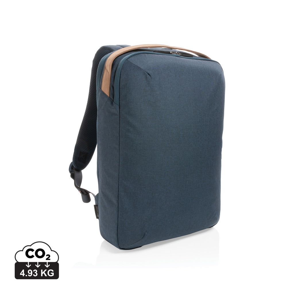 Impact AWARE™ 300D Two-Tone Deluxe 15.6" Laptop-Rucksack – navy blau