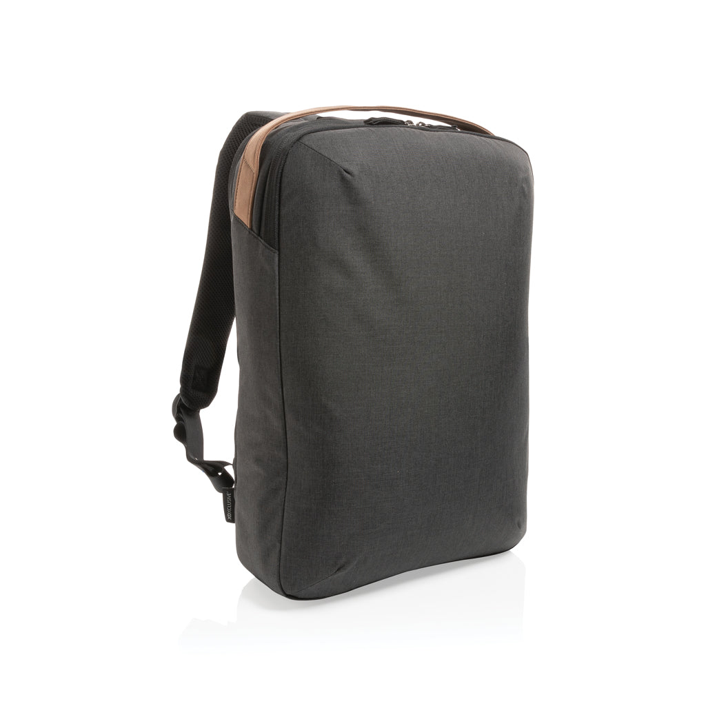 Impact AWARE™ 300D Two-Tone Deluxe 15.6" Laptop-Rucksack – schwarz