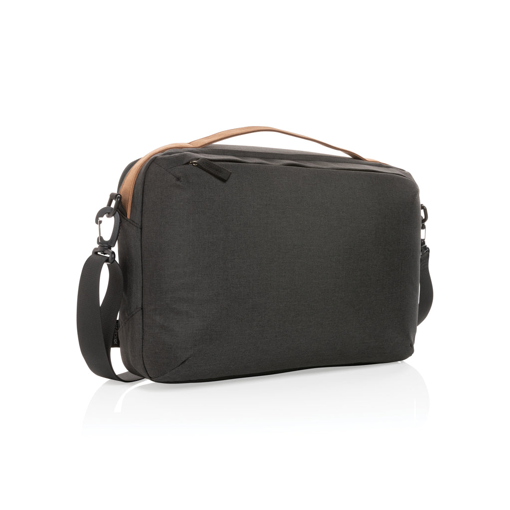 Impact AWARE™ 300D Two-Tone Deluxe 15.6" Laptop-Tasche – schwarz