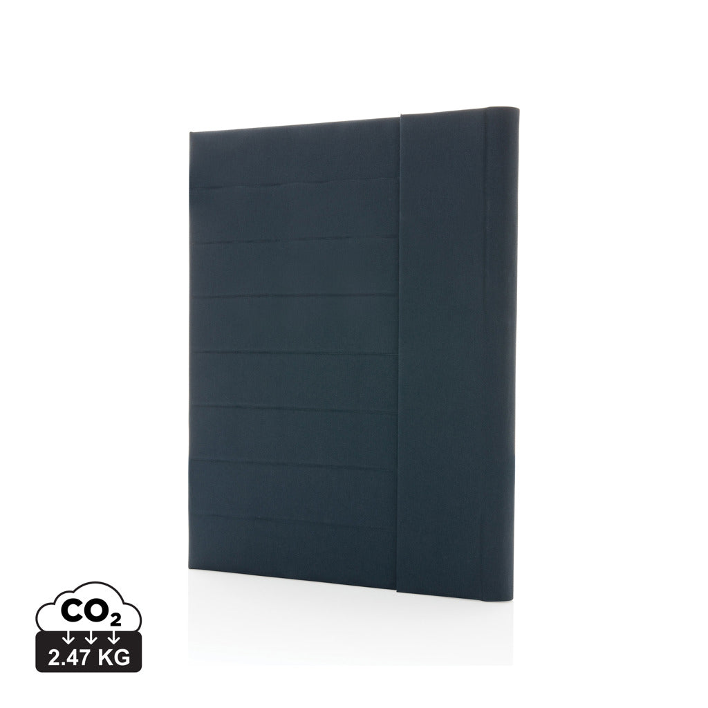 Impact Aware™ A4 Portfolio mit Magnetverschluss – navy blau