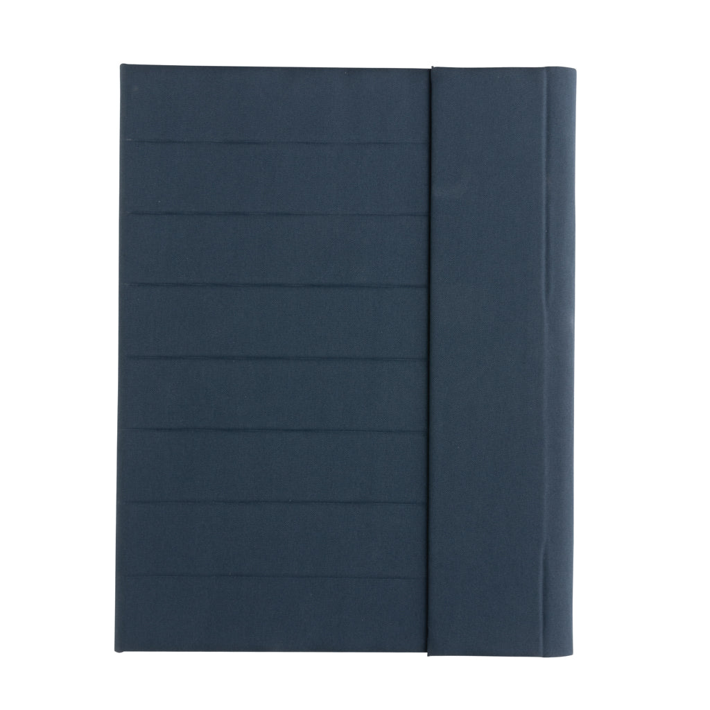 Impact Aware™ A4 Portfolio mit Magnetverschluss – navy blau