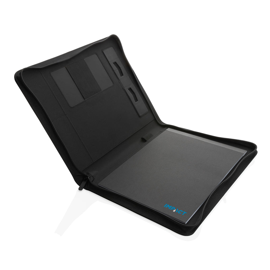 Impact Aware™ Deluxe 300D Tech Portfolio mit Reißverschluss – schwarz