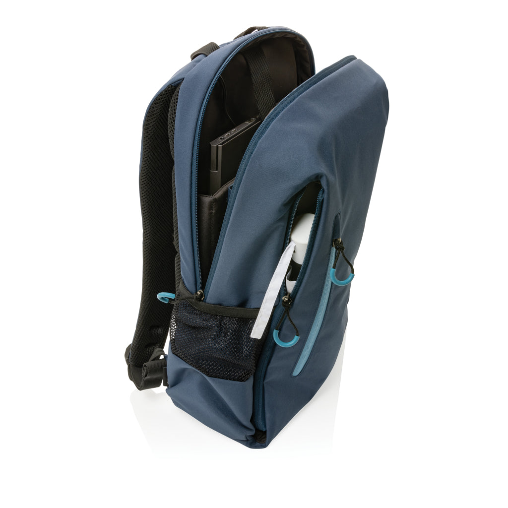 Impact AWARE™ Lima 15.6" RFID Laptop-Rucksack – navy blau