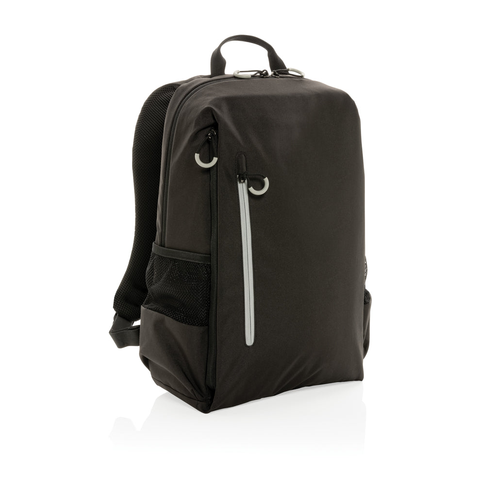 Impact AWARE™ Lima 15.6" RFID Laptop-Rucksack – schwarz