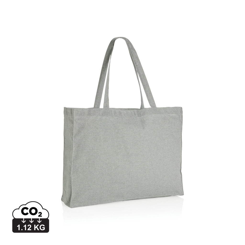 Impact AWARE™ recycelte Baumwoll-Shopper 145gr – grau