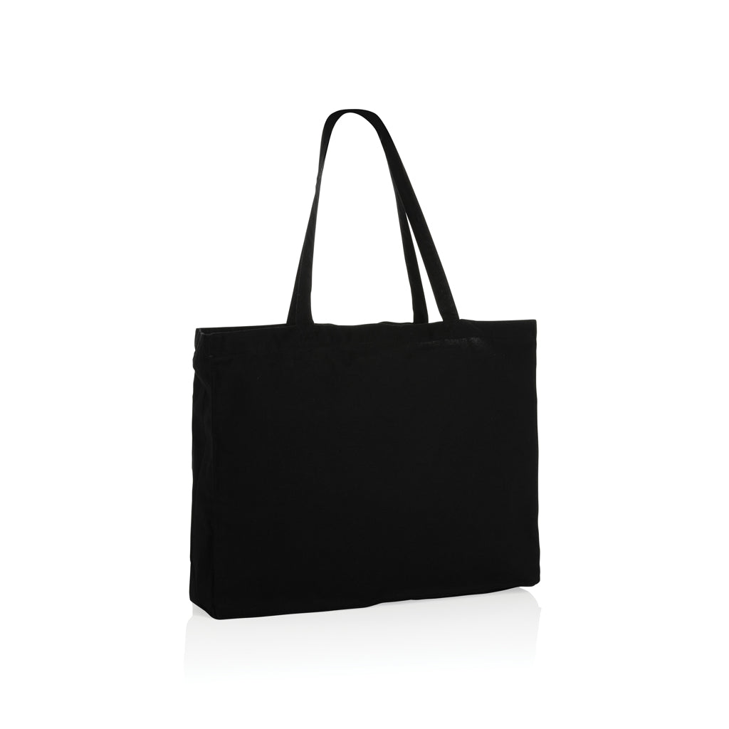 Impact AWARE™ recycelte Baumwoll-Shopper 145gr – schwarz