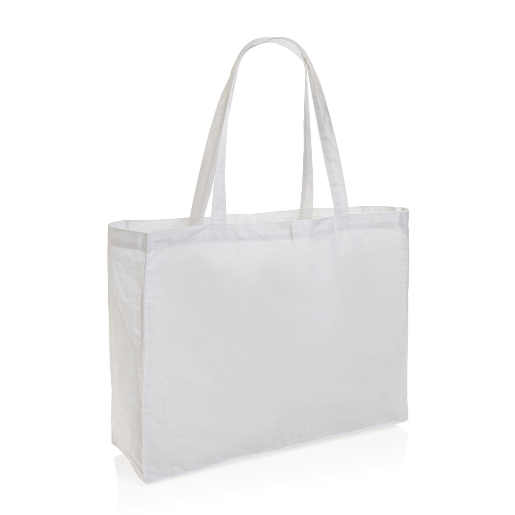 Impact AWARE™ recycelte Baumwoll-Shopper 145gr – weiß