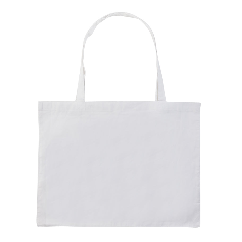 Impact AWARE™ recycelte Baumwoll-Shopper 145gr – weiß