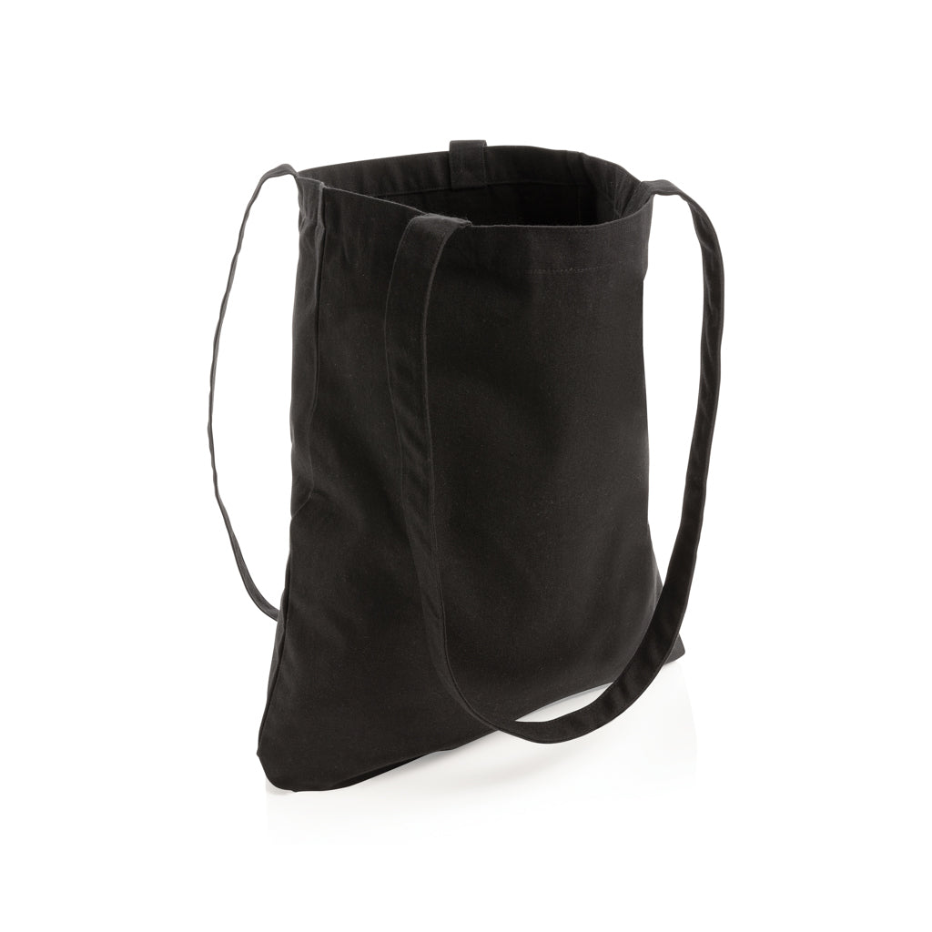 Impact Aware™ recycelte Baumwolltasche – schwarz