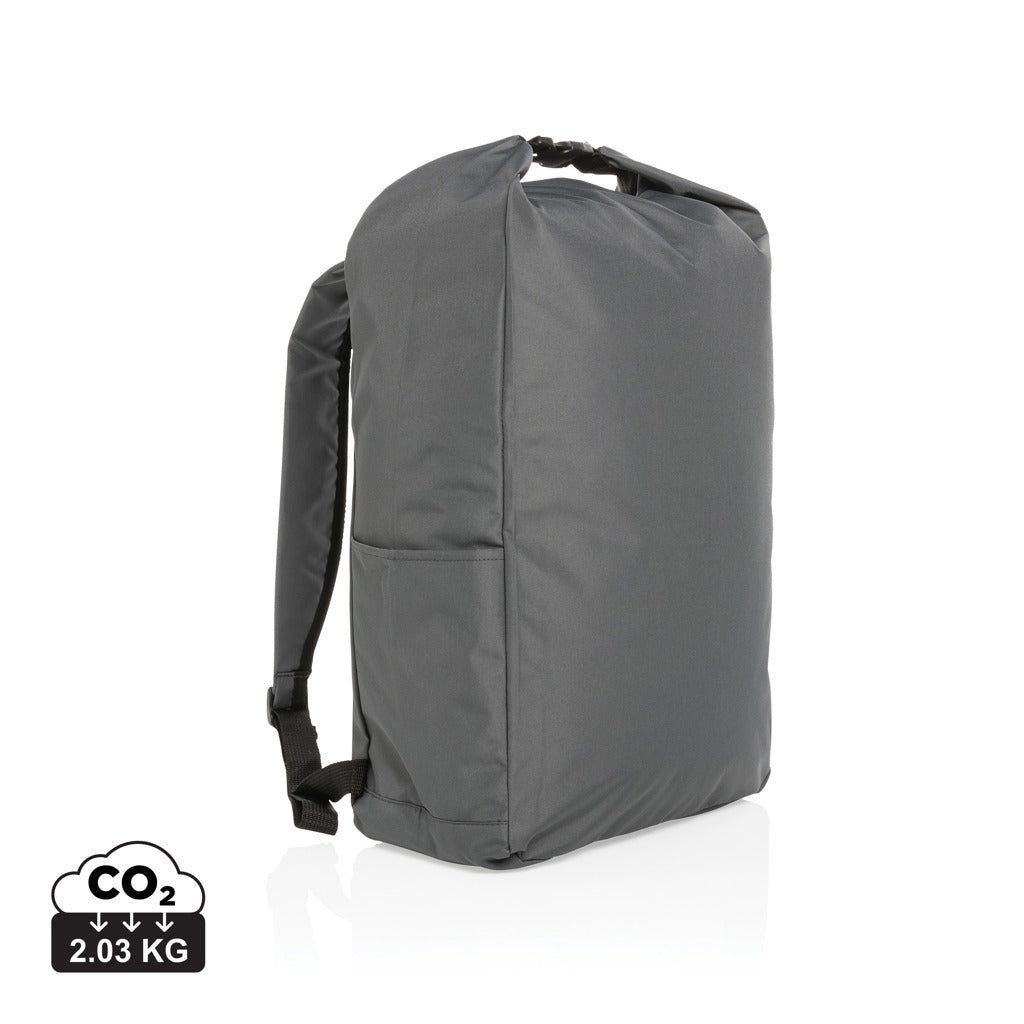 Impact AWARE™ RPET Basic Rolltop-Rucksack – anthrazit