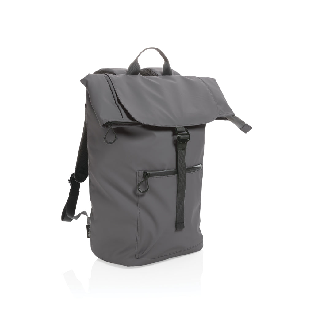Impact AWARE™ RPET wasserabweisender 15.6" Laptop-Rucksack – anthrazit