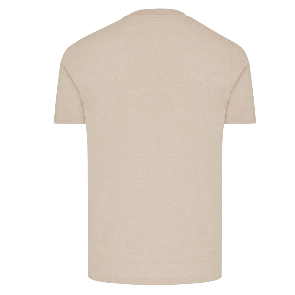 IQONIQ Brett T-Shirt aus recycelter Baumwolle – light heather brown