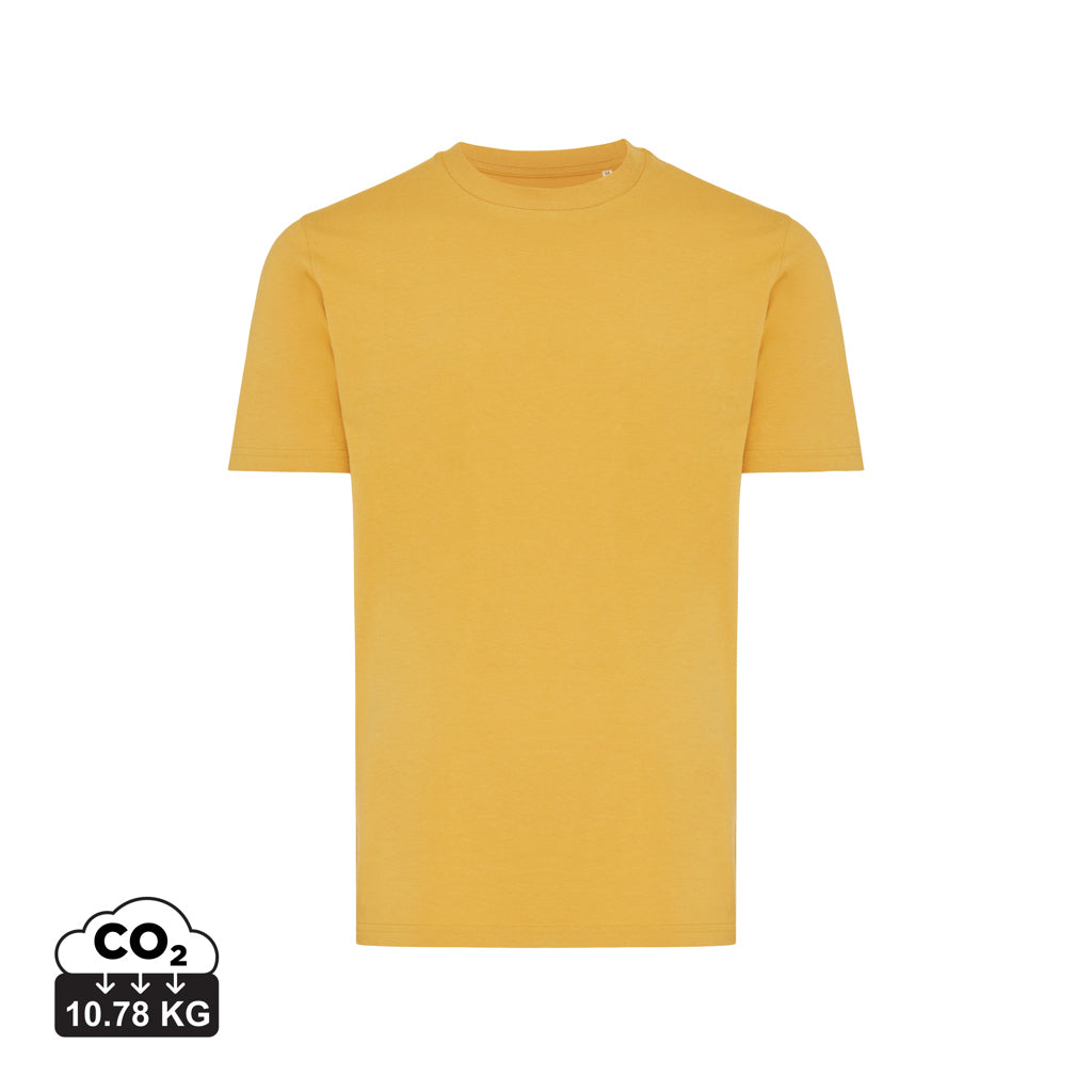 IQONIQ Brett T-Shirt aus recycelter Baumwolle – ochre yellow