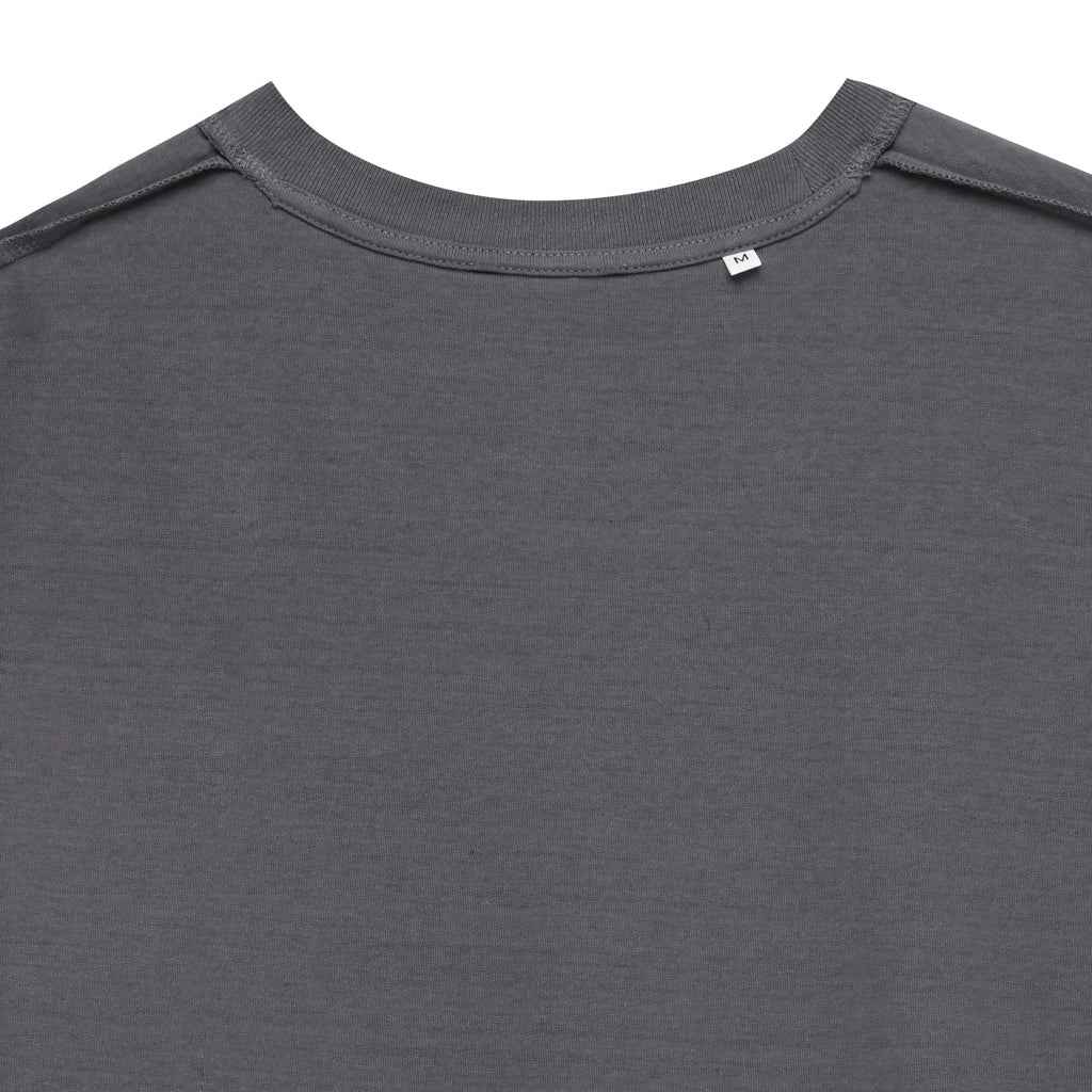 IQONIQ Bryce T-Shirt aus recycelter Baumwolle – anthrazit