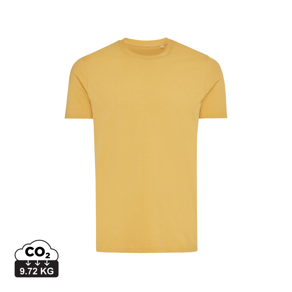 IQONIQ Bryce T-Shirt aus recycelter Baumwolle – ochre yellow
