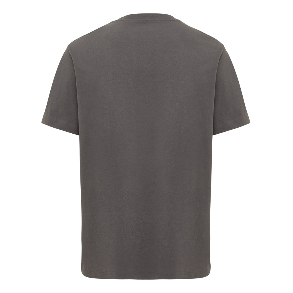 IQONIQ Kakadu relaxed T-Shirt aus recycelter Baumwolle – anthrazit