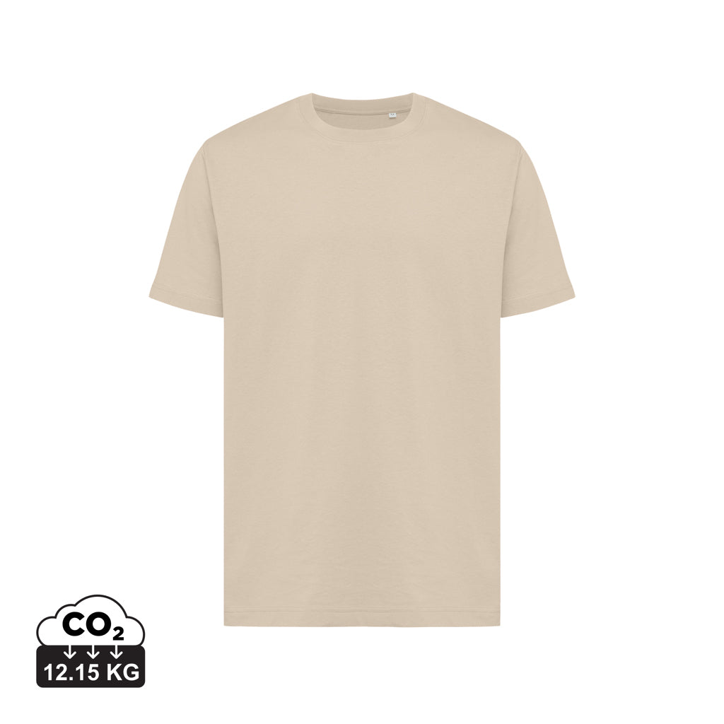 IQONIQ Kakadu relaxed T-Shirt aus recycelter Baumwolle – desert