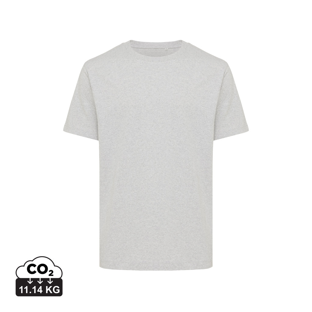 IQONIQ Kakadu relaxed T-Shirt aus recycelter Baumwolle – heather grey