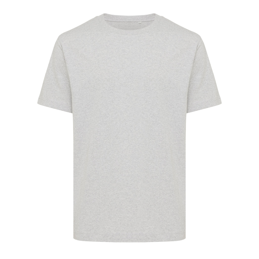 IQONIQ Kakadu relaxed T-Shirt aus recycelter Baumwolle – heather grey