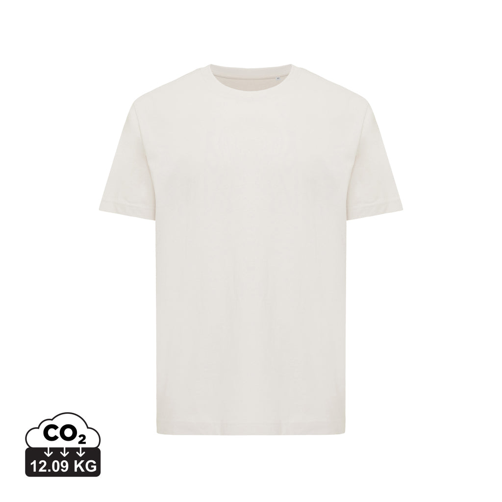 IQONIQ Kakadu relaxed T-Shirt aus recycelter Baumwolle – ivory white