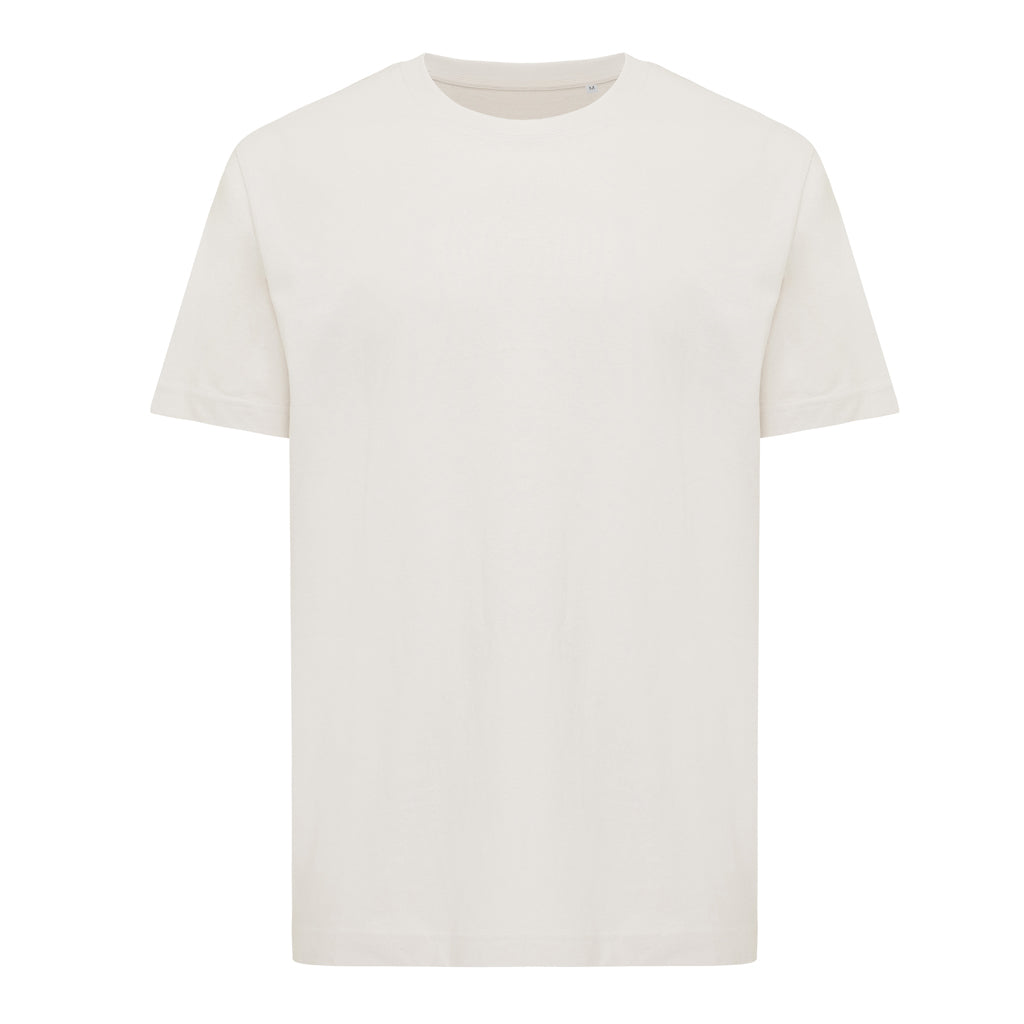 IQONIQ Kakadu relaxed T-Shirt aus recycelter Baumwolle – ivory white