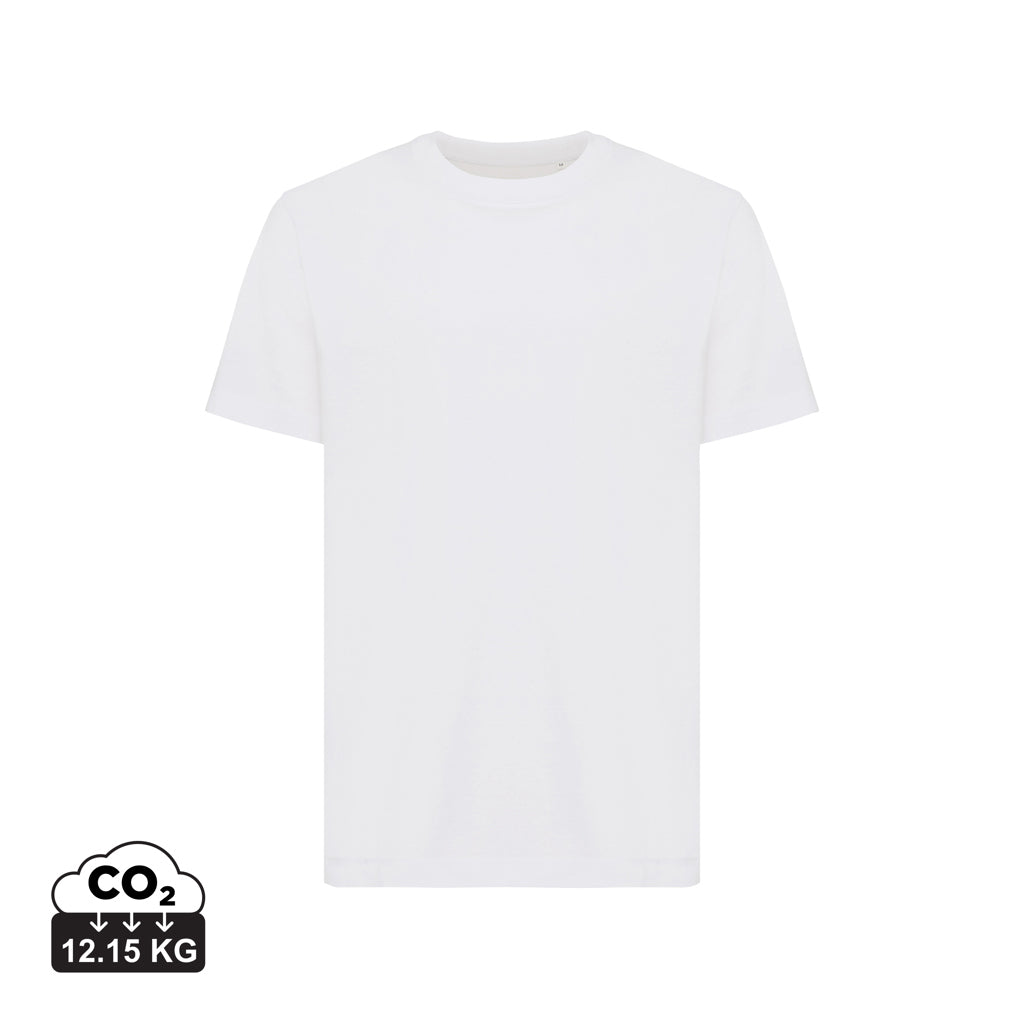 IQONIQ Kakadu relaxed T-Shirt aus recycelter Baumwolle – recycled white