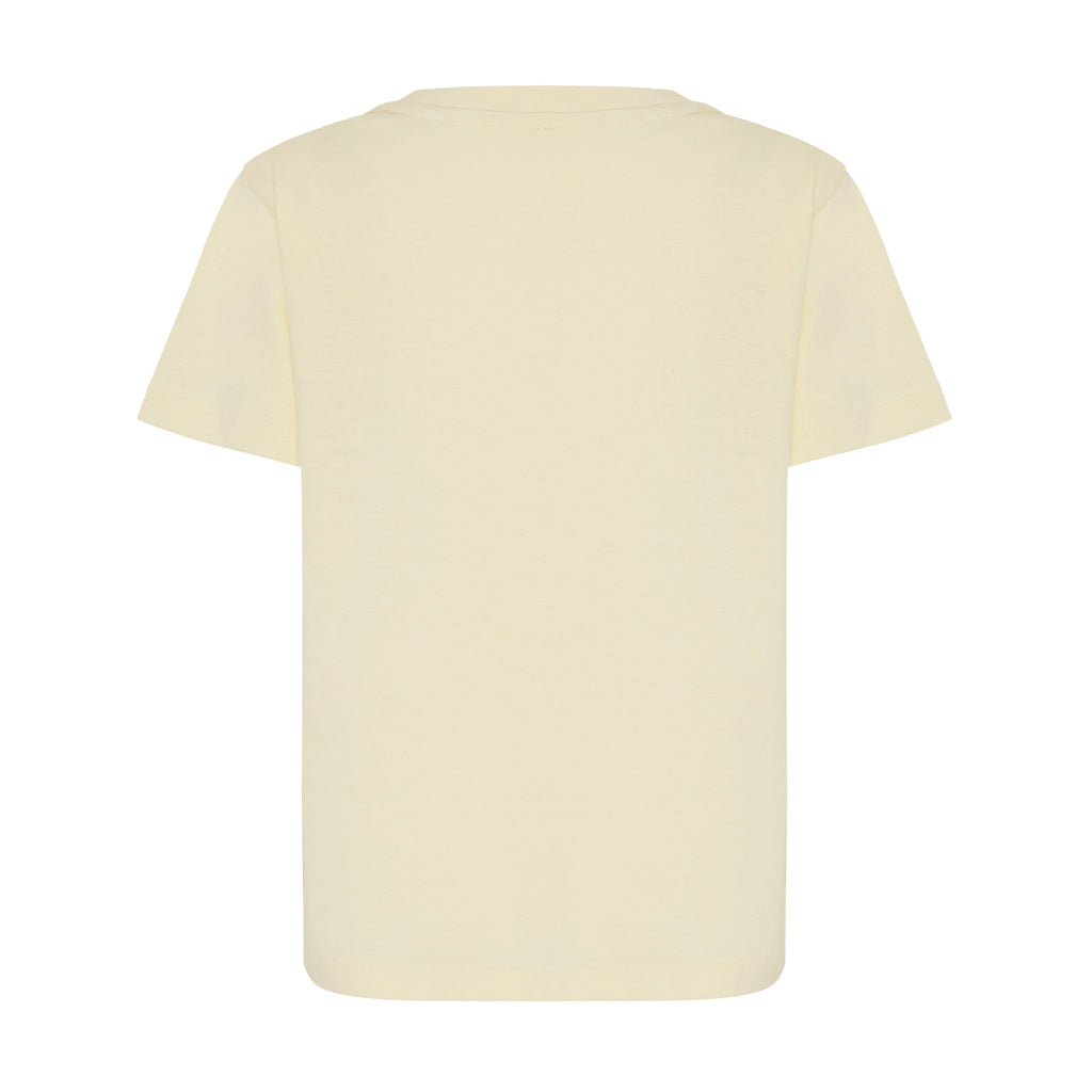 IQONIQ Koli Kids T-Shirt aus recycelter Baumwolle – cream yellow