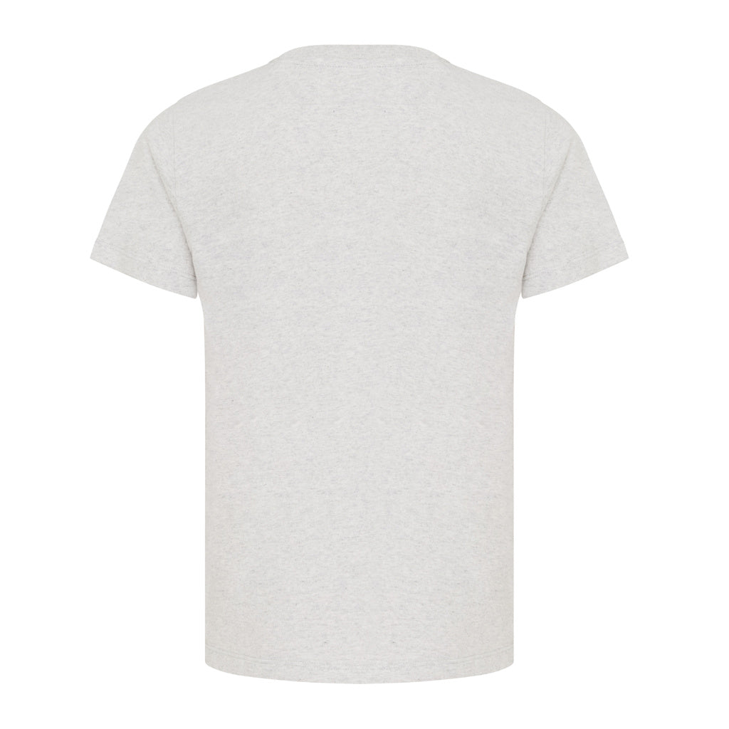 IQONIQ Koli Kids T-Shirt aus recycelter Baumwolle – light heather grey