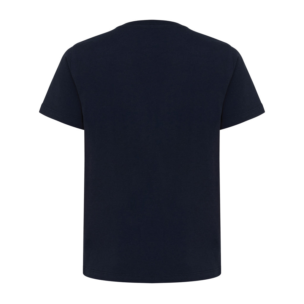 IQONIQ Koli Kids T-Shirt aus recycelter Baumwolle – navy blau