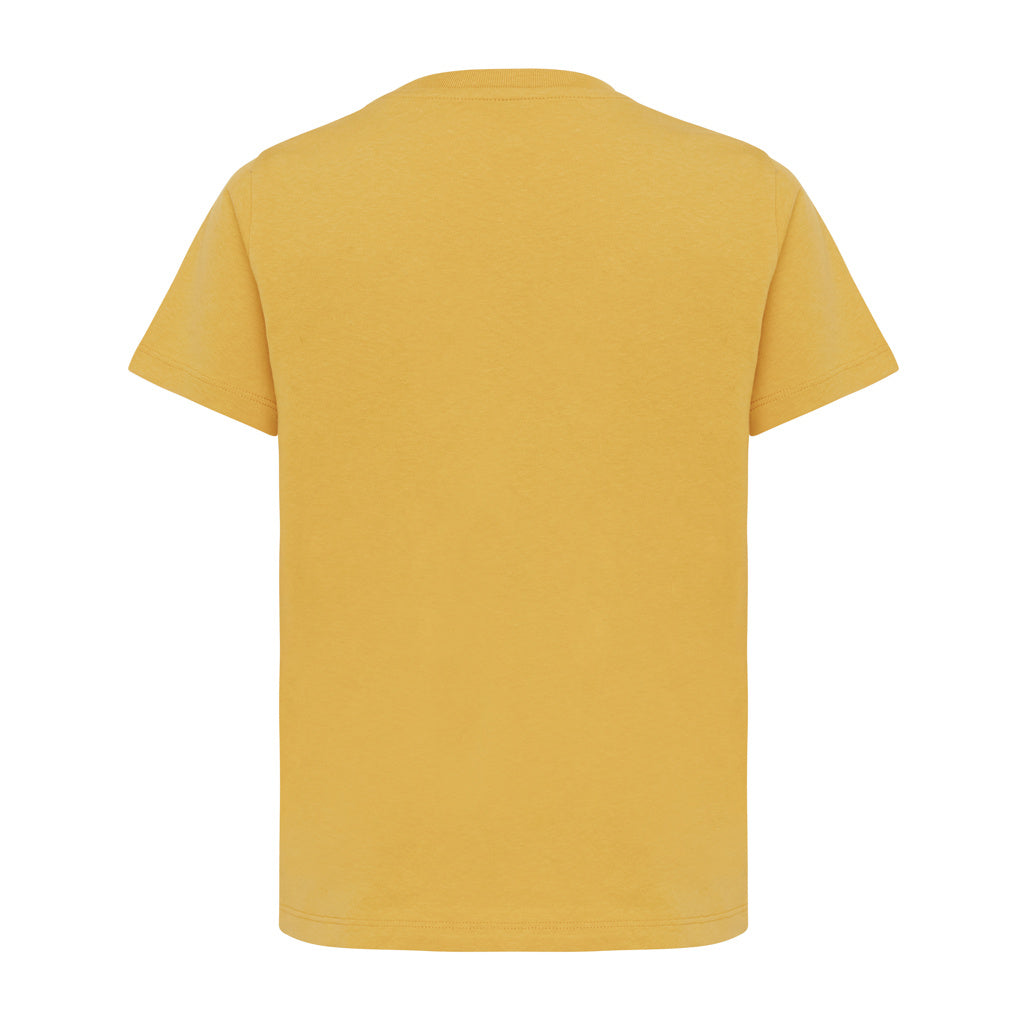 IQONIQ Koli Kids T-Shirt aus recycelter Baumwolle – ochre yellow