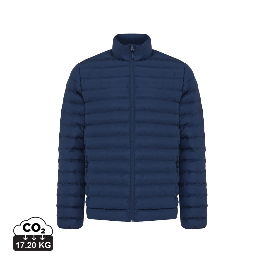 IQONIQ Maiko Herren Steppjacke aus recyceltem Polyester – navy blau