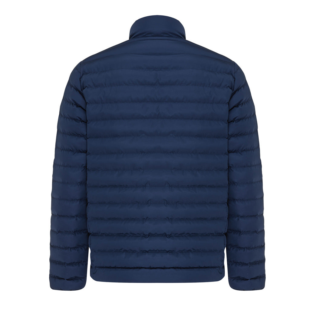 IQONIQ Maiko Herren Steppjacke aus recyceltem Polyester – navy blau