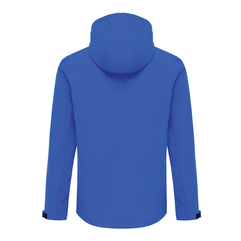 IQONIQ Makalu Herren Softshelljacke aus recyceltem Polyester – Königsblau