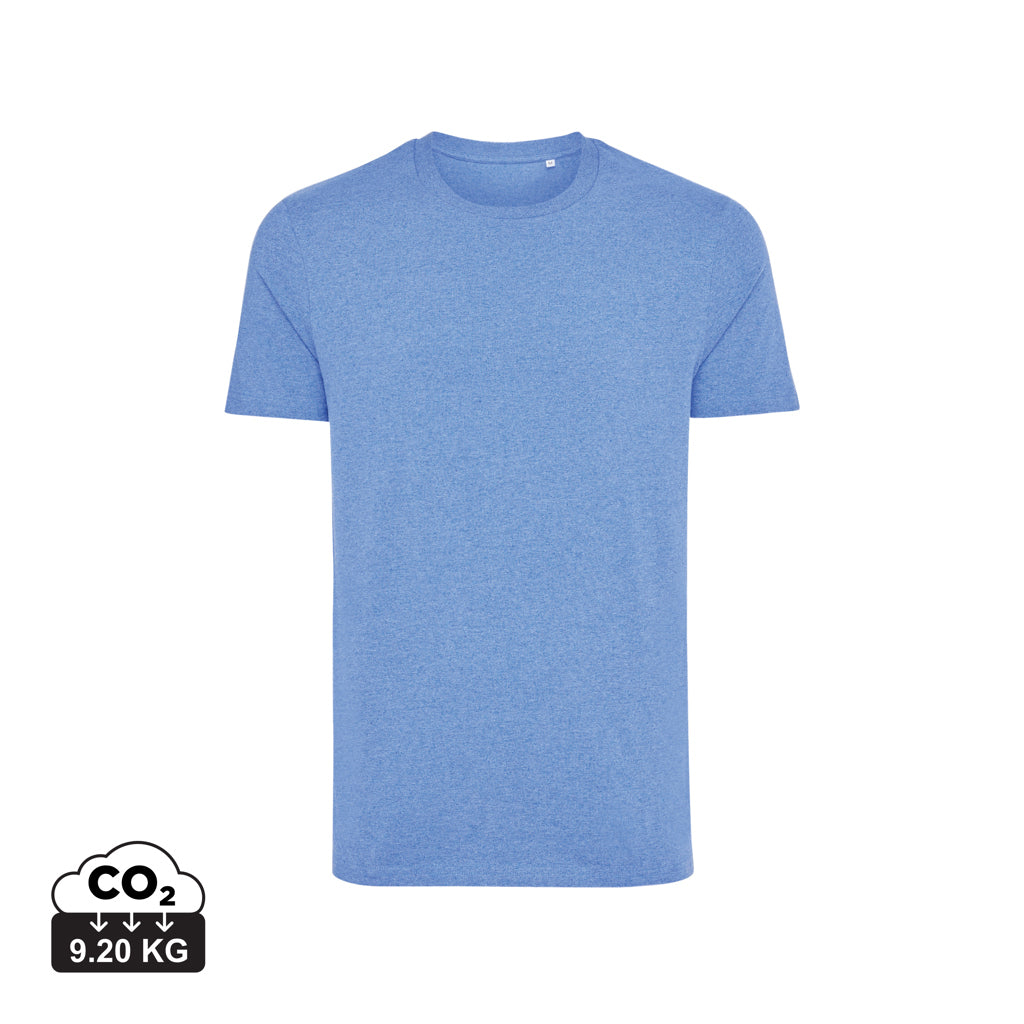 IQONIQ Manuel ungefärbtes T-Shirt aus recycelter Baumwolle – heather blue
