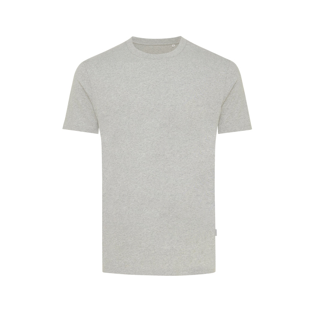 IQONIQ Manuel ungefärbtes T-Shirt aus recycelter Baumwolle – heather grey
